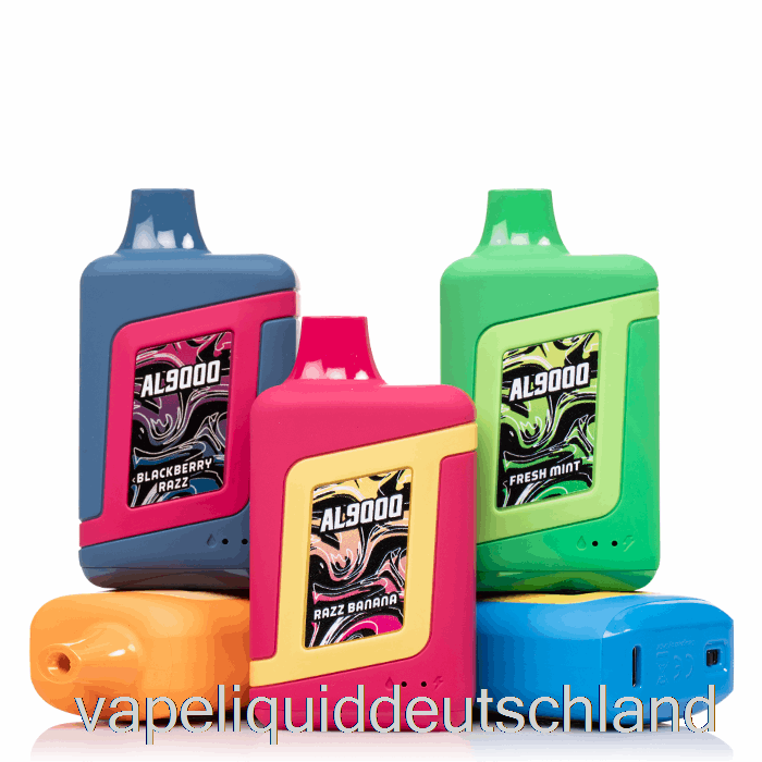 Smok Novo Bar Al9000 Einweg-Himbeer-Sauer-Apfel-Vape Deutschland
